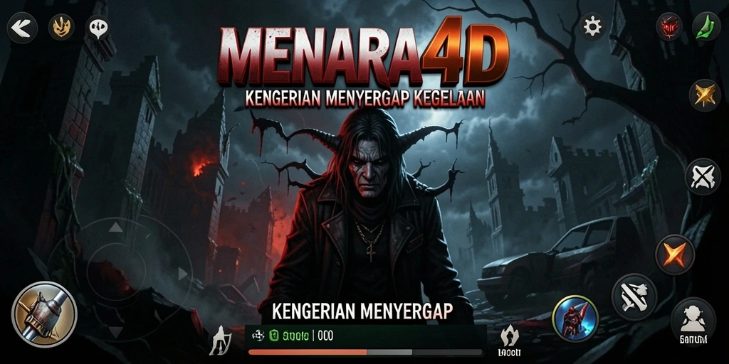 Gameplay MENARA4D yang menegangkan dan penuh ketegangan.