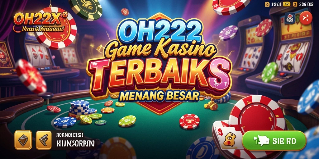 Screenshot permainan OH222 menampilkan aksi kasino yang mendebarkan.