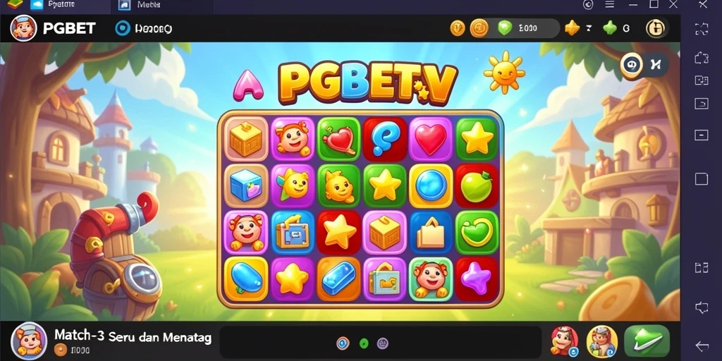 Tampilan gameplay PGBET yang penuh warna dan mendebarkan.